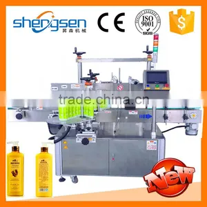 Shampoo Labeling Machine for Two Side Adhesive Labeling thumbnail-1