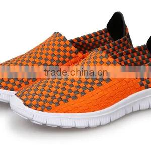 Multi Color Handmade Elastic Woven Shoes,casual Shoes thumbnail-3