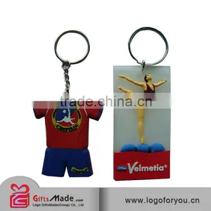 Trade Assurance Supplier 3D Rubber Custom Keyring thumbnail-5