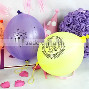 Hot Selling Latex Colorful Punch Ball Balloon for Party Supplies thumbnail-1