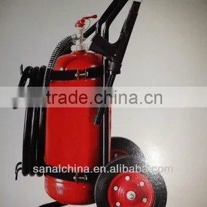 50kg ABC Wheeled Dry Powder Fire Extinguisher With EN1866-1 With Estintore Callerrato Polvere thumbnail-1