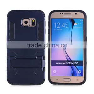 Hard Hybrid Silicone+pc Case for Samsung Galaxy S6 Armor Case,for Samsung Galaxy S6 Case thumbnail-1