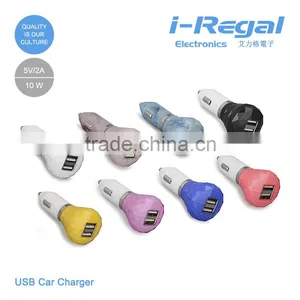 2015 Hot Selling 5V 2.1A Dual Usb Car Charger thumbnail-4
