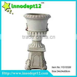 2016 Wholesale Large Garden Decoration Pot, Concrete Vertical Garden Planter thumbnail-1