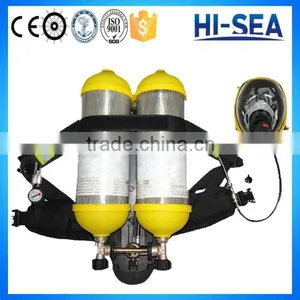 RHZKF6.8/30-2 Positive Pressure Air Breathing Apparatus With Double Carbon Fiber Winding Composite Cylinders thumbnail-1