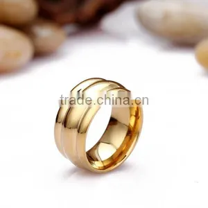 Latest Simple Gold Wedding Fashion Man Ring Designs thumbnail-5
