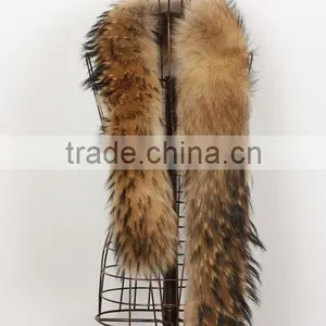 2015 Long Racoon Fur Scarf for Women thumbnail-4
