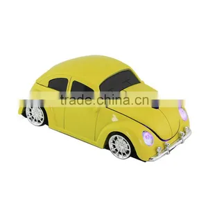 Promotional 2.4G Wireless Car Shape Beetle Mouse thumbnail-4