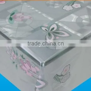 TY-3499 Transparent Embossed Tablecloth thumbnail-1