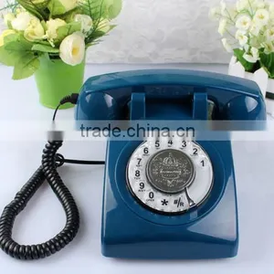 Vintage Style Classic Rotary Retro Telephone With Sim Card thumbnail-1