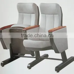 Plastic Theater Chair Writing Pad /Comfortable Cinema Chair, Auditorium Chair YA-313 thumbnail-1