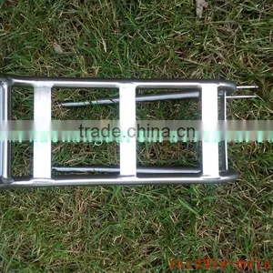 Titanium Bicycle Front Rack With Handing Brush Finished thumbnail-6