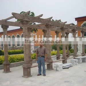 Garden Stone Marble Gazebo thumbnail-1