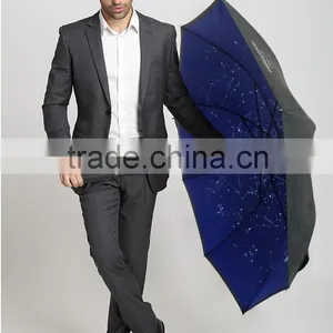 Customized Design Print Solar Double Canopy Umbrella thumbnail-2