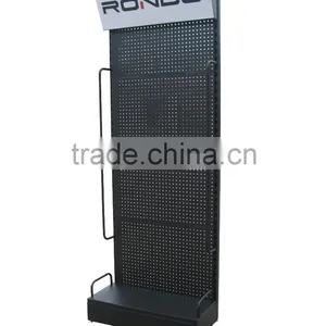 Custom Perforated Sheet Metal Display,metal Pegboard Display Stand,desktop Metal Display Rack thumbnail-1