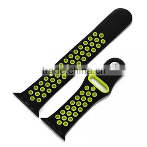 Band for NIKE + Apple Watch Series 1 2 With Light Flexible Breathable Silicone Strap for Nike Sport Band thumbnail-1