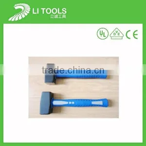 Carbon Steel Mini Type Good Quality Plastic Covered Handle Stone Hammer thumbnail-1