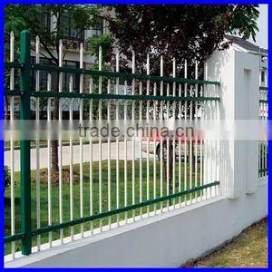 Hot Sales PVC Coated Decorative Square Tube Welded Zinc Ornamental Steel Fence Residential Iron Fence thumbnail-3