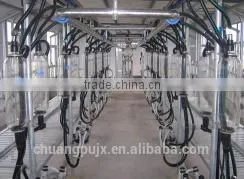 Herringbone Milking Parlor 2x10 With Milk Flow Meter Cow Milking Parlor thumbnail-1