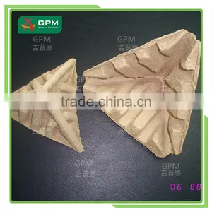 Customized Eco-Friendly Paper Pulp Corner Protector For Home Furniture thumbnail-1