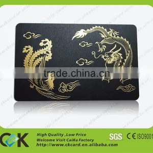Elegant Gold Color Plastic Card Printing in Shenzhen Manufacturer thumbnail-2