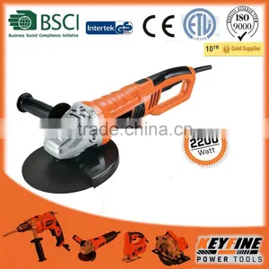 YONGKANG KEYFINE Power Tools 230mm 2200w High Performance Motor Rotary Handle ANGLE GRINDER thumbnail-1