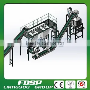 Professional Factory Price 1-20t/h Complete Wood Pellet Line Wood Pellet Manufacturing Plant thumbnail-4