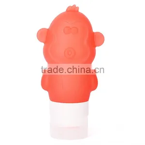 Most Popular Lovely Monkry Squeezable Silicone Travel Bottle thumbnail-3