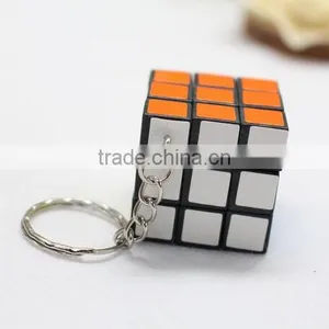 Best Sale Magic Cube Keychain With Custom Logo,various Color,with High Quality,OEM Orders Are Welcome thumbnail-1