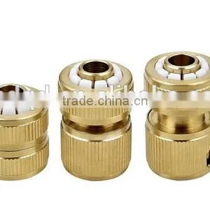 Garden Accessories Brass Hose Pipe Fittings Water Stop Connector thumbnail-4