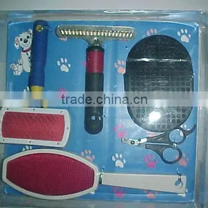 Pet Grooming Set Cheap Good Quality Brush Comb Kit thumbnail-1