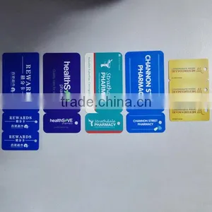 Member Rewards Plastic Pvc Key Tag Combo Cards thumbnail-1