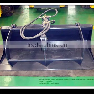 Grapple Bucket Skid Steer Loader Attachment, Wheel Loader, Good Quality, With GOST thumbnail-1
