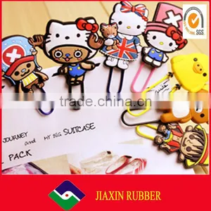 Hot Selling Wholesale New Design Funny Silicone Bookmark thumbnail-2
