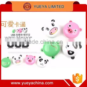 Lovely Cartoon Panda USB Hand Warmer Massager 2 in 1 thumbnail-2