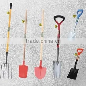 2015 the Direct Factory Sale Various Styles Farming Snow Carbon Steel Shovel With Fiberglass and Wood Handle thumbnail-2
