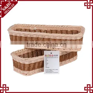 Wholesale Cheap Price Rattan Storage Basket Dinnerware Tableware Fancy Baskets thumbnail-2