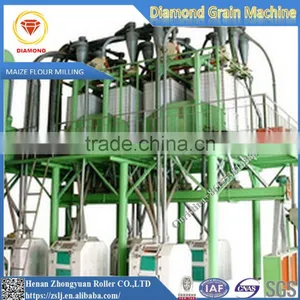 Full Set 100TPD Maize Milling Machine,maize Flour Milling Machine for Sale thumbnail-4