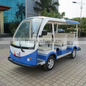 Superior Quality Best Price Smart Electric Golf Buggy Shuttle Bus thumbnail-1