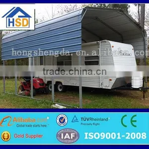 China Prefabricated Modern Metal Carport for Sale thumbnail-1