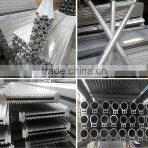 Curtain Wall, Fence, Assemble Line, Heatsink, LED, Solar Frame Use Aluminium Profiles thumbnail-1