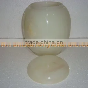 WHOLESALE PAKISTAN SUPPLIER GOOD QUALITY URNS ONYX MARBLE HANDICRAFTS thumbnail-2