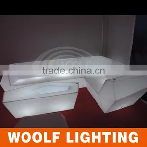Modish Illuminated Decorative LED Casual Sofa for Tea House and Coffee Shop thumbnail-5