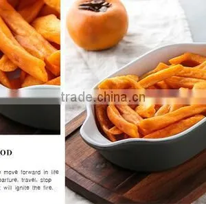 11'' Ceramic Cake Bakeware Pasta Ceramic Tray Cearamic Fish Tray Potato Ceramic Tray thumbnail-2