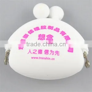 Heart Shaped Food Grade Eco-friendly Silicone Coin Purse thumbnail-3