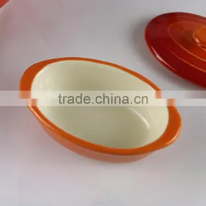 China Factory Supplier Custom Design Cookware Ceramic Casserole Set thumbnail-3