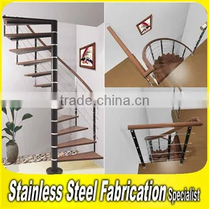 Aluminum Handrails Integral Outdoor Spiral Staircase Prices thumbnail-1