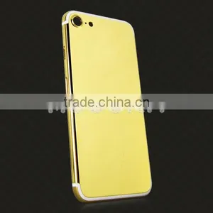 24K Gold Plated Housing, Mirror Finish Plated Gold Housing,gold Housing Back Cover for Iphone7 thumbnail-1