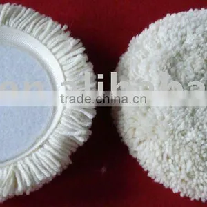 Double-sided Wool Polishing Pad and Polishing Ball From Factory ISO ROHS SGS thumbnail-1