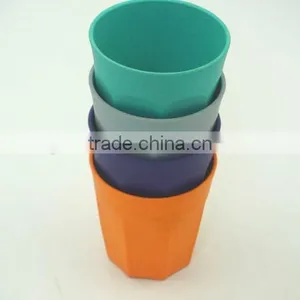 Eco Friendly and Biodegradable Bamboo Fiber Colour Drinking Cup thumbnail-5